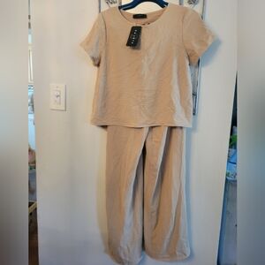 Tan 21SAINTS Pant set in Small